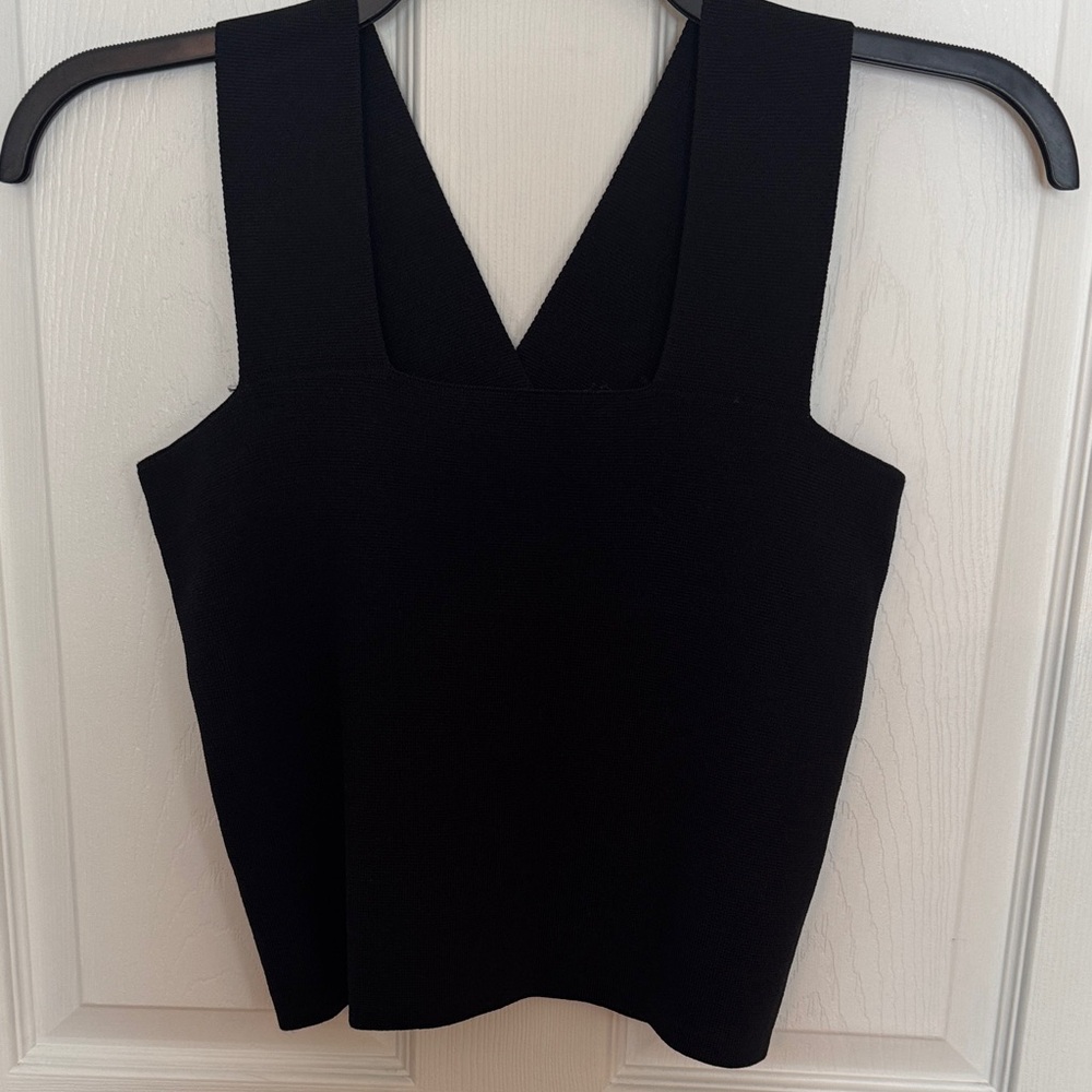 House of Harlow 1960 Black Crop Top